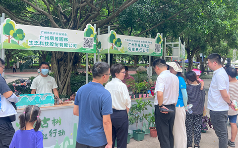 绿美广州基金-守护古树项目上线运动，AG8亚洲国际游戏集团携植物文创惊喜亮相